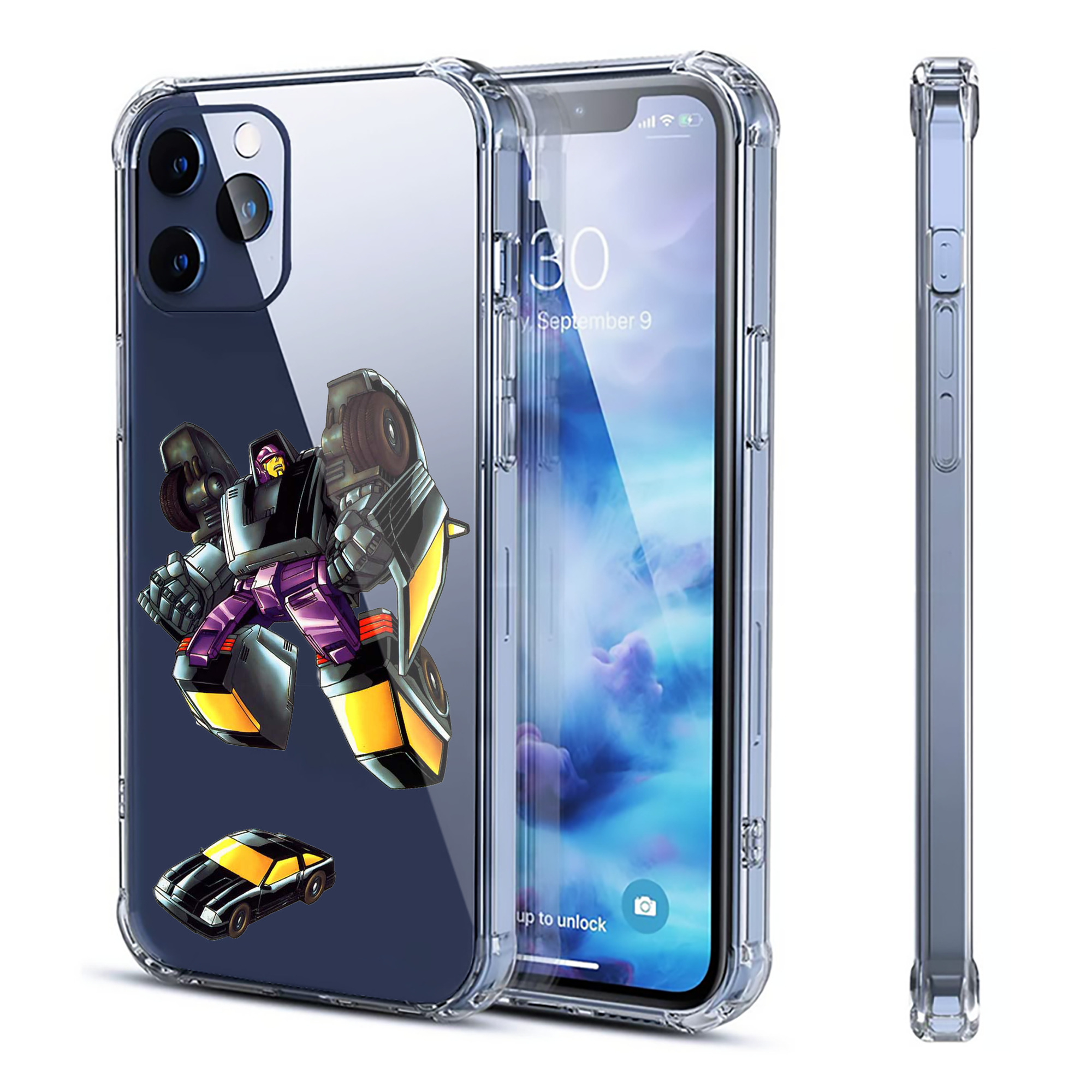 （画像用）  【iPhone 12シリーズ対応】透明スマホケース（クリアソフトケース）